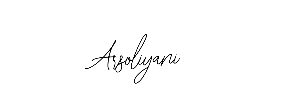 How to Draw Arsoliyani signature style? Bearetta-2O07w is a latest design signature styles for name Arsoliyani. Arsoliyani signature style 12 images and pictures png