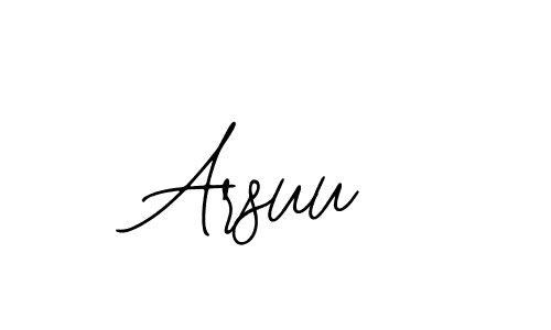 Design your own signature with our free online signature maker. With this signature software, you can create a handwritten (Bearetta-2O07w) signature for name Arsuu. Arsuu signature style 12 images and pictures png