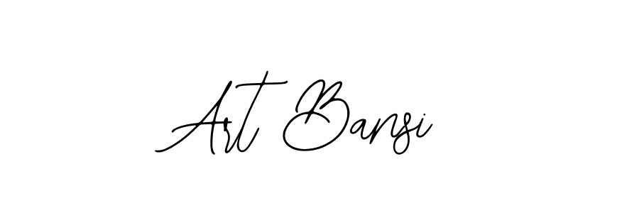 Make a beautiful signature design for name Art Bansi. With this signature (Bearetta-2O07w) style, you can create a handwritten signature for free. Art Bansi signature style 12 images and pictures png