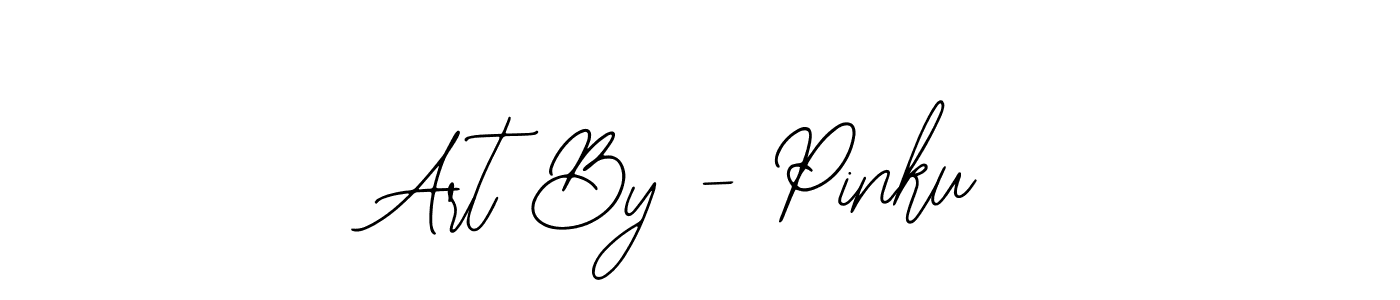 How to Draw Art By - Pinku signature style? Bearetta-2O07w is a latest design signature styles for name Art By - Pinku. Art By - Pinku signature style 12 images and pictures png