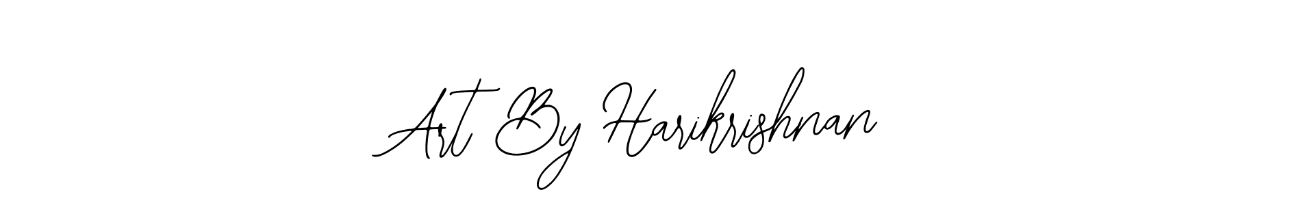 This is the best signature style for the Art By Harikrishnan name. Also you like these signature font (Bearetta-2O07w). Mix name signature. Art By Harikrishnan signature style 12 images and pictures png