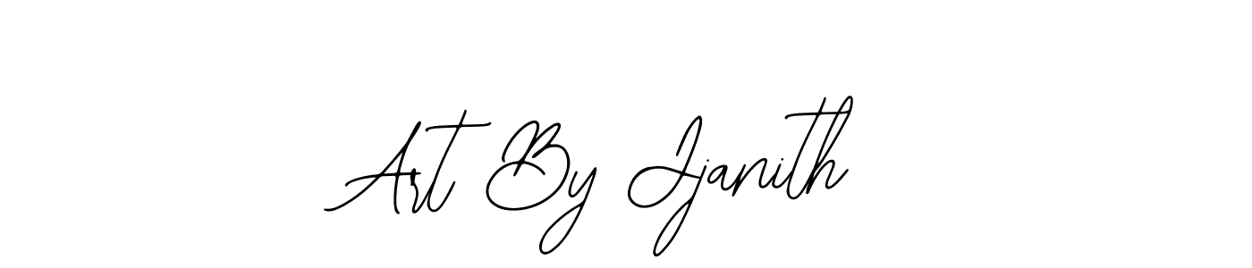 if you are searching for the best signature style for your name Art By Jjanith. so please give up your signature search. here we have designed multiple signature styles  using Bearetta-2O07w. Art By Jjanith signature style 12 images and pictures png