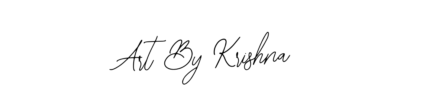 Design your own signature with our free online signature maker. With this signature software, you can create a handwritten (Bearetta-2O07w) signature for name Art By Krishna. Art By Krishna signature style 12 images and pictures png