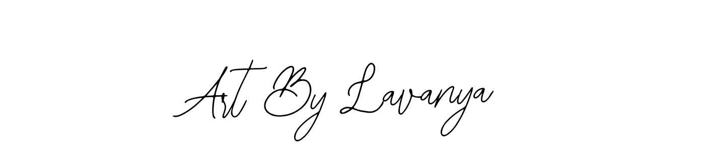 The best way (Bearetta-2O07w) to make a short signature is to pick only two or three words in your name. The name Art By Lavanya include a total of six letters. For converting this name. Art By Lavanya signature style 12 images and pictures png