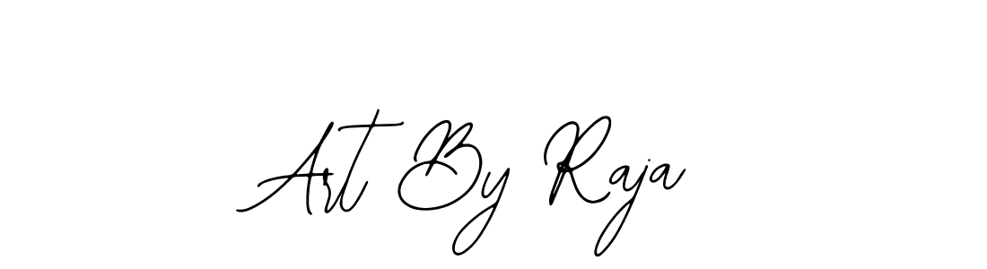 You should practise on your own different ways (Bearetta-2O07w) to write your name (Art By Raja) in signature. don't let someone else do it for you. Art By Raja signature style 12 images and pictures png