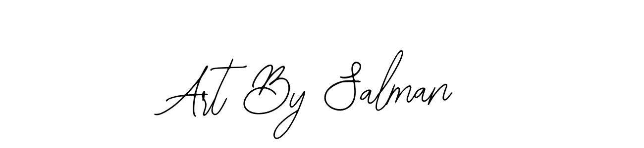 Design your own signature with our free online signature maker. With this signature software, you can create a handwritten (Bearetta-2O07w) signature for name Art By Salman. Art By Salman signature style 12 images and pictures png
