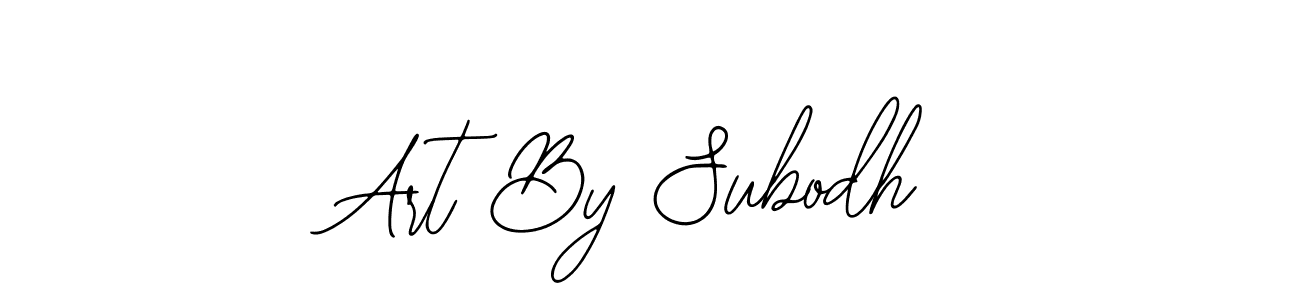 Best and Professional Signature Style for Art By Subodh. Bearetta-2O07w Best Signature Style Collection. Art By Subodh signature style 12 images and pictures png