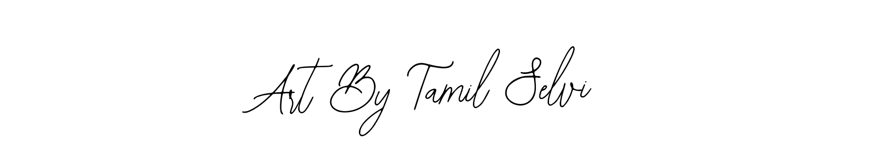 See photos of Art By Tamil Selvi official signature by Spectra . Check more albums & portfolios. Read reviews & check more about Bearetta-2O07w font. Art By Tamil Selvi signature style 12 images and pictures png