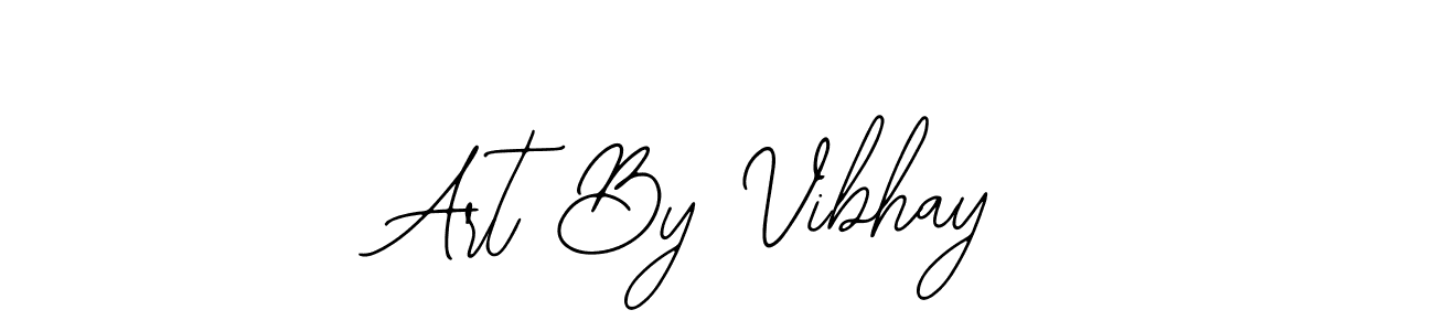 Art By Vibhay stylish signature style. Best Handwritten Sign (Bearetta-2O07w) for my name. Handwritten Signature Collection Ideas for my name Art By Vibhay. Art By Vibhay signature style 12 images and pictures png