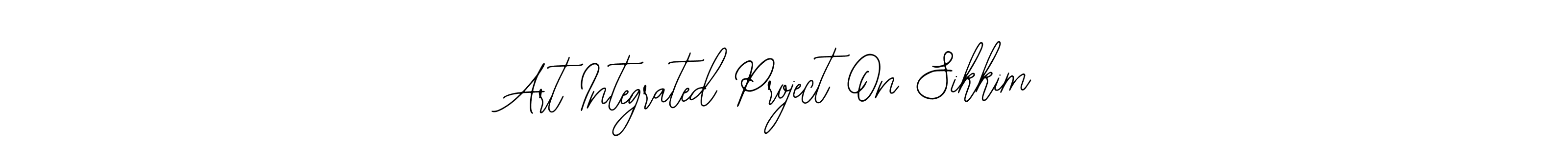 Make a beautiful signature design for name Art Integrated Project On Sikkim. Use this online signature maker to create a handwritten signature for free. Art Integrated Project On Sikkim signature style 12 images and pictures png