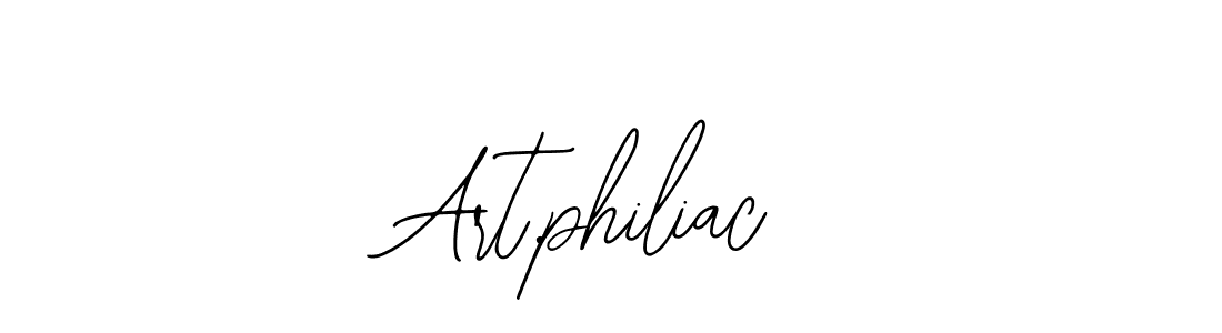 Art.philiac stylish signature style. Best Handwritten Sign (Bearetta-2O07w) for my name. Handwritten Signature Collection Ideas for my name Art.philiac. Art.philiac signature style 12 images and pictures png