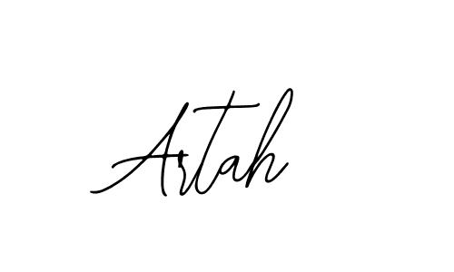 Make a beautiful signature design for name Artah. Use this online signature maker to create a handwritten signature for free. Artah signature style 12 images and pictures png