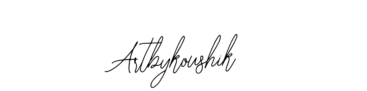 Also we have Artbykoushik name is the best signature style. Create professional handwritten signature collection using Bearetta-2O07w autograph style. Artbykoushik signature style 12 images and pictures png