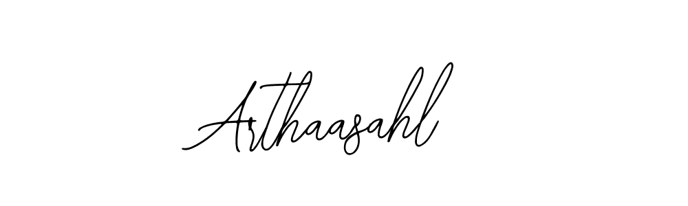 Arthaasahl stylish signature style. Best Handwritten Sign (Bearetta-2O07w) for my name. Handwritten Signature Collection Ideas for my name Arthaasahl. Arthaasahl signature style 12 images and pictures png