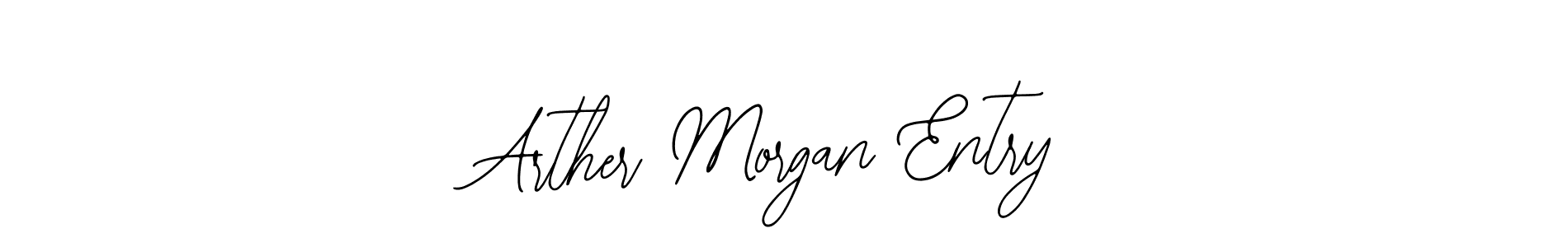 Use a signature maker to create a handwritten signature online. With this signature software, you can design (Bearetta-2O07w) your own signature for name Arther Morgan Entry. Arther Morgan Entry signature style 12 images and pictures png