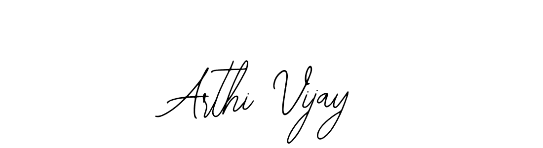 The best way (Bearetta-2O07w) to make a short signature is to pick only two or three words in your name. The name Arthi Vijay include a total of six letters. For converting this name. Arthi Vijay signature style 12 images and pictures png