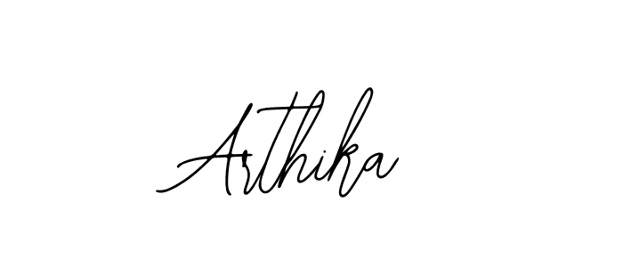 if you are searching for the best signature style for your name Arthika. so please give up your signature search. here we have designed multiple signature styles  using Bearetta-2O07w. Arthika signature style 12 images and pictures png