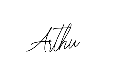 How to make Arthu signature? Bearetta-2O07w is a professional autograph style. Create handwritten signature for Arthu name. Arthu signature style 12 images and pictures png