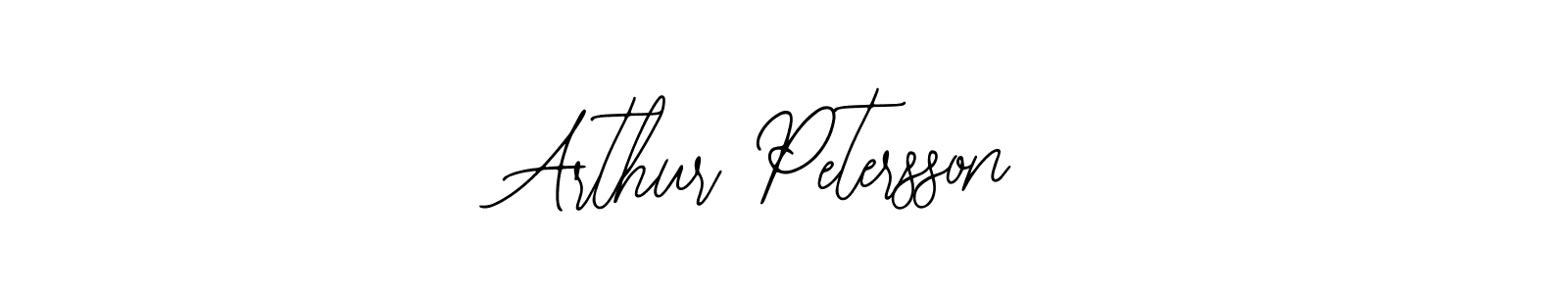 How to make Arthur Petersson name signature. Use Bearetta-2O07w style for creating short signs online. This is the latest handwritten sign. Arthur Petersson signature style 12 images and pictures png