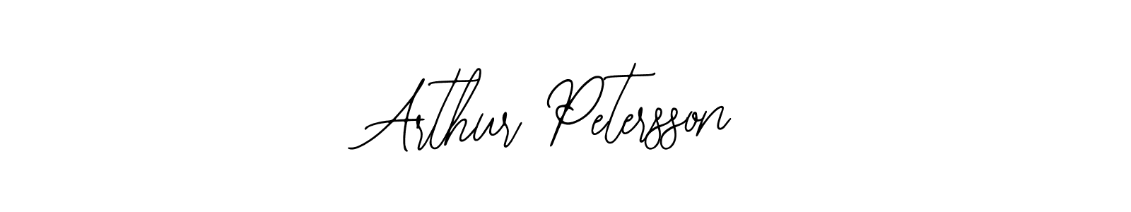 How to make Arthur Petersson name signature. Use Bearetta-2O07w style for creating short signs online. This is the latest handwritten sign. Arthur Petersson signature style 12 images and pictures png