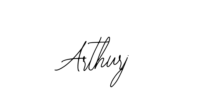 Use a signature maker to create a handwritten signature online. With this signature software, you can design (Bearetta-2O07w) your own signature for name Arthurj. Arthurj signature style 12 images and pictures png