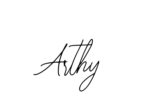 Make a beautiful signature design for name Arthy. Use this online signature maker to create a handwritten signature for free. Arthy signature style 12 images and pictures png