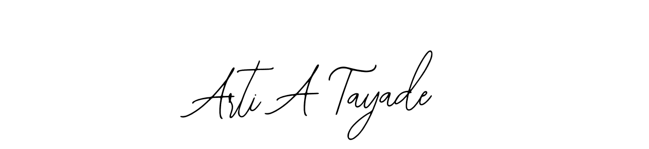 Create a beautiful signature design for name Arti A Tayade. With this signature (Bearetta-2O07w) fonts, you can make a handwritten signature for free. Arti A Tayade signature style 12 images and pictures png