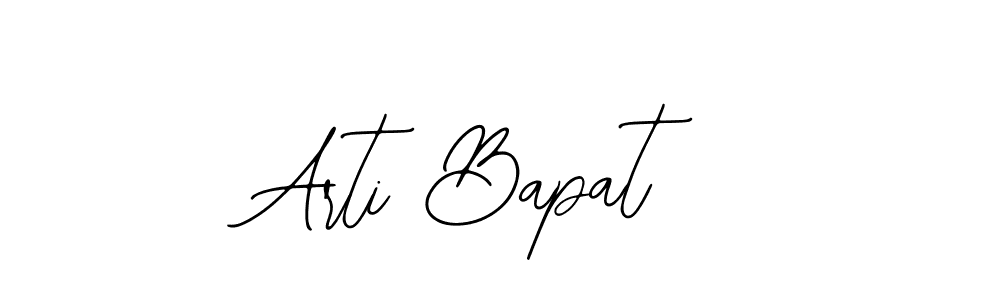 Make a beautiful signature design for name Arti Bapat. With this signature (Bearetta-2O07w) style, you can create a handwritten signature for free. Arti Bapat signature style 12 images and pictures png