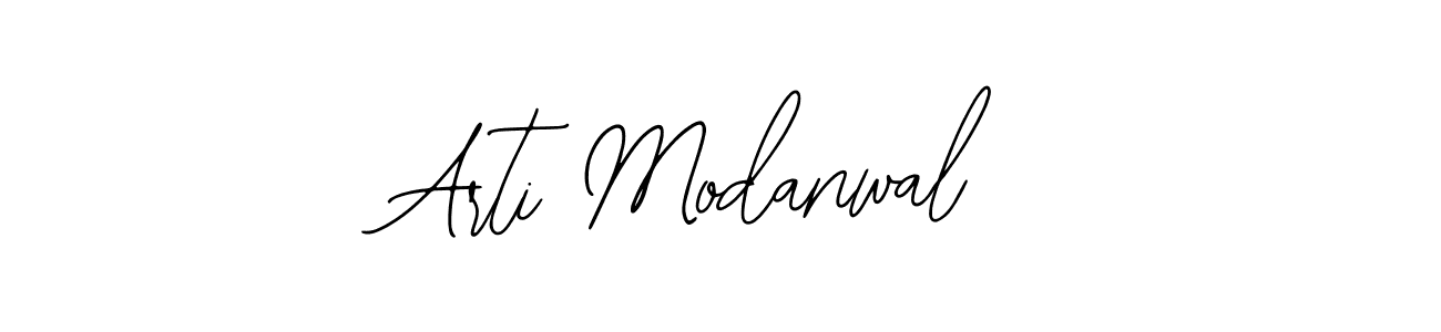 Make a short Arti Modanwal signature style. Manage your documents anywhere anytime using Bearetta-2O07w. Create and add eSignatures, submit forms, share and send files easily. Arti Modanwal signature style 12 images and pictures png