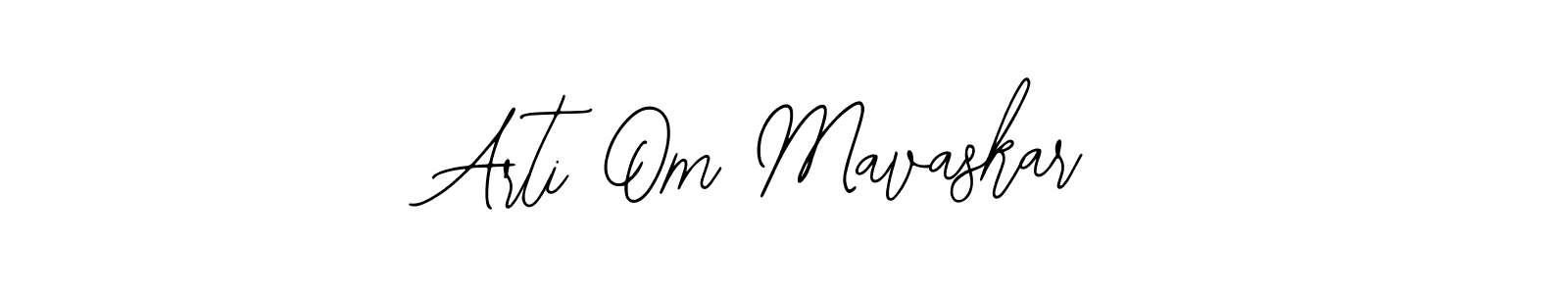 How to Draw Arti Om Mavaskar signature style? Bearetta-2O07w is a latest design signature styles for name Arti Om Mavaskar. Arti Om Mavaskar signature style 12 images and pictures png