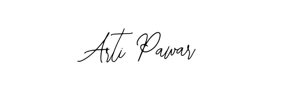 Use a signature maker to create a handwritten signature online. With this signature software, you can design (Bearetta-2O07w) your own signature for name Arti Pawar. Arti Pawar signature style 12 images and pictures png