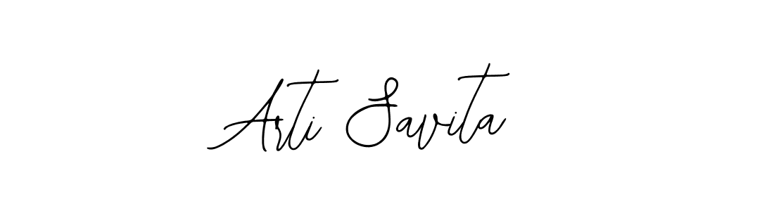 Design your own signature with our free online signature maker. With this signature software, you can create a handwritten (Bearetta-2O07w) signature for name Arti Savita. Arti Savita signature style 12 images and pictures png