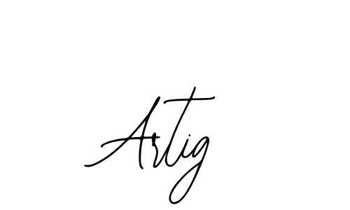 Make a short Artig signature style. Manage your documents anywhere anytime using Bearetta-2O07w. Create and add eSignatures, submit forms, share and send files easily. Artig signature style 12 images and pictures png