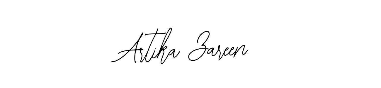 if you are searching for the best signature style for your name Artika Zareen. so please give up your signature search. here we have designed multiple signature styles  using Bearetta-2O07w. Artika Zareen signature style 12 images and pictures png