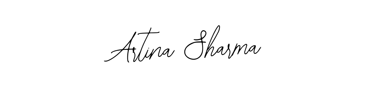 Best and Professional Signature Style for Artina Sharma. Bearetta-2O07w Best Signature Style Collection. Artina Sharma signature style 12 images and pictures png