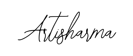 You should practise on your own different ways (Bearetta-2O07w) to write your name (Artisharma) in signature. Don't let someone else do it for you. Artisharma signature style 12 images and pictures png