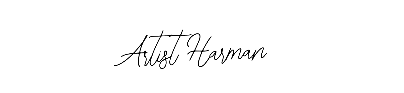 Design your own signature with our free online signature maker. With this signature software, you can create a handwritten (Bearetta-2O07w) signature for name Artist Harman. Artist Harman signature style 12 images and pictures png