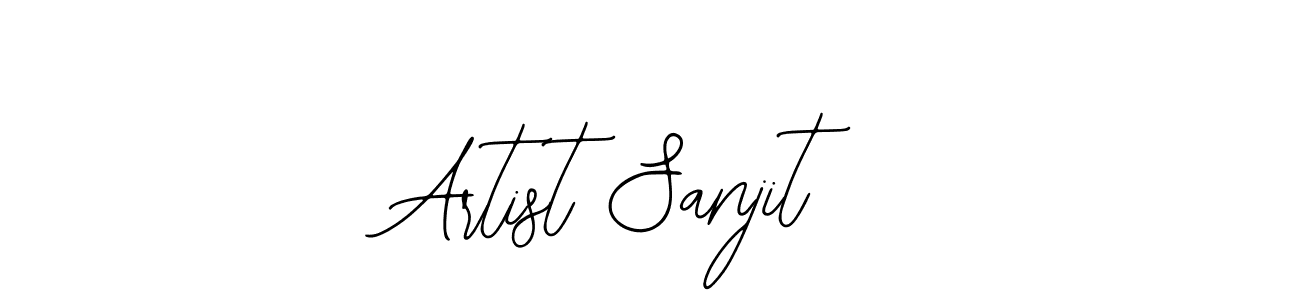 Artist Sanjit stylish signature style. Best Handwritten Sign (Bearetta-2O07w) for my name. Handwritten Signature Collection Ideas for my name Artist Sanjit. Artist Sanjit signature style 12 images and pictures png