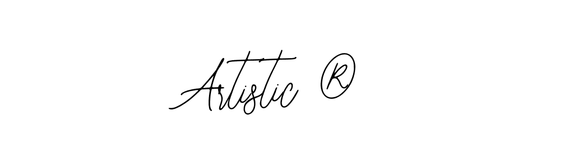 You should practise on your own different ways (Bearetta-2O07w) to write your name (Artistic ®) in signature. don't let someone else do it for you. Artistic ® signature style 12 images and pictures png