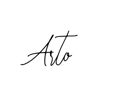 It looks lik you need a new signature style for name Arto. Design unique handwritten (Bearetta-2O07w) signature with our free signature maker in just a few clicks. Arto signature style 12 images and pictures png