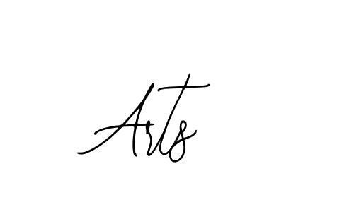 Design your own signature with our free online signature maker. With this signature software, you can create a handwritten (Bearetta-2O07w) signature for name Arts . Arts  signature style 12 images and pictures png