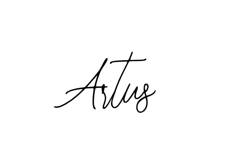 Artus stylish signature style. Best Handwritten Sign (Bearetta-2O07w) for my name. Handwritten Signature Collection Ideas for my name Artus. Artus signature style 12 images and pictures png