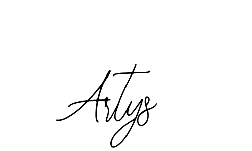 How to make Artys signature? Bearetta-2O07w is a professional autograph style. Create handwritten signature for Artys name. Artys signature style 12 images and pictures png