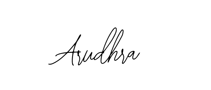 Bearetta-2O07w is a professional signature style that is perfect for those who want to add a touch of class to their signature. It is also a great choice for those who want to make their signature more unique. Get Arudhra name to fancy signature for free. Arudhra signature style 12 images and pictures png