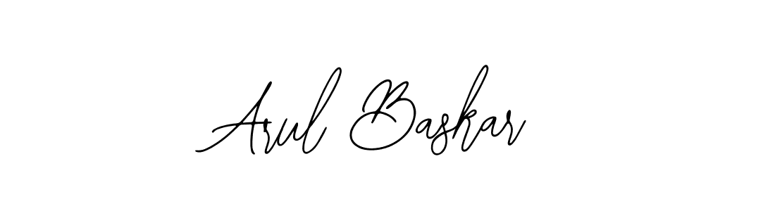 Design your own signature with our free online signature maker. With this signature software, you can create a handwritten (Bearetta-2O07w) signature for name Arul Baskar. Arul Baskar signature style 12 images and pictures png