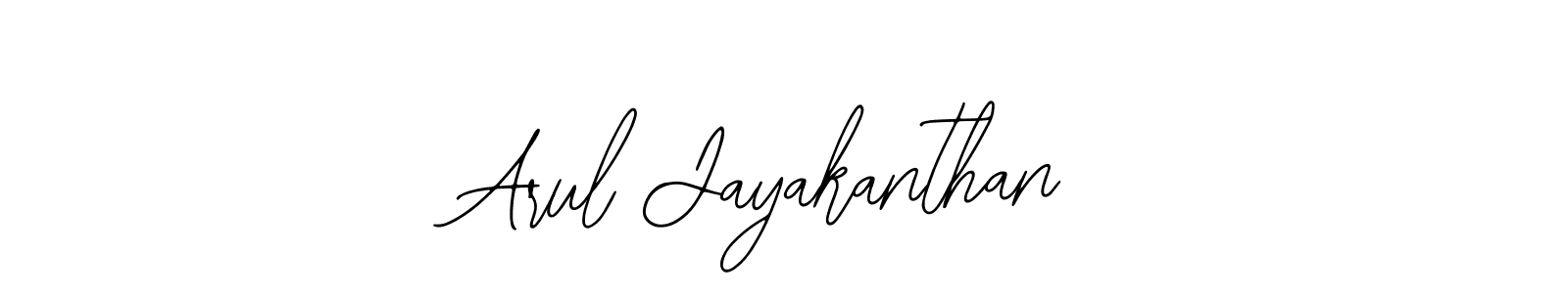 Bearetta-2O07w is a professional signature style that is perfect for those who want to add a touch of class to their signature. It is also a great choice for those who want to make their signature more unique. Get Arul Jayakanthan name to fancy signature for free. Arul Jayakanthan signature style 12 images and pictures png