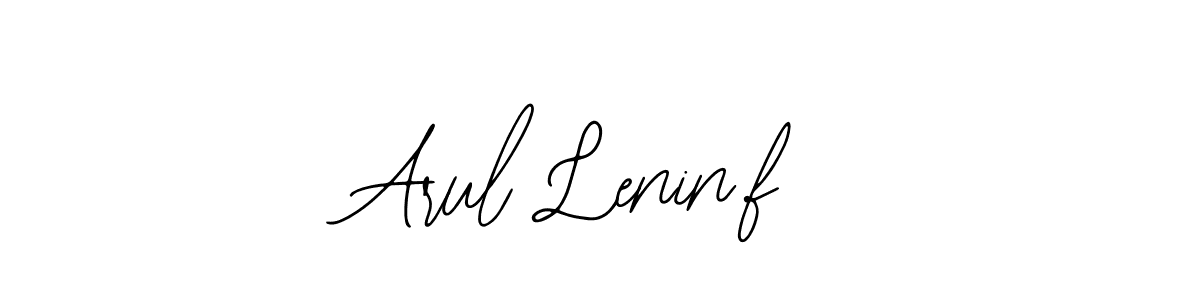 How to Draw Arul Lenin.f signature style? Bearetta-2O07w is a latest design signature styles for name Arul Lenin.f. Arul Lenin.f signature style 12 images and pictures png