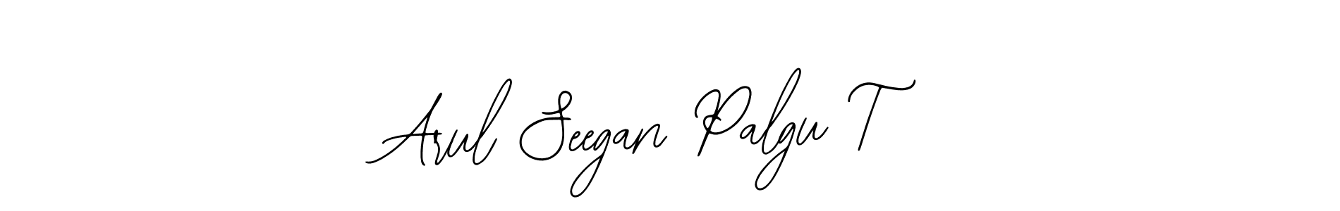 if you are searching for the best signature style for your name Arul Seegan Palgu T. so please give up your signature search. here we have designed multiple signature styles  using Bearetta-2O07w. Arul Seegan Palgu T signature style 12 images and pictures png