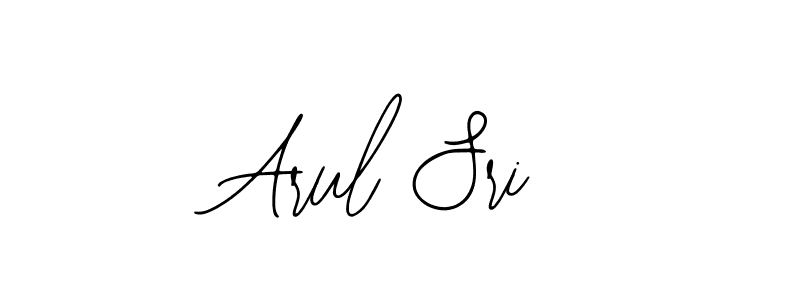 Design your own signature with our free online signature maker. With this signature software, you can create a handwritten (Bearetta-2O07w) signature for name Arul Sri. Arul Sri signature style 12 images and pictures png