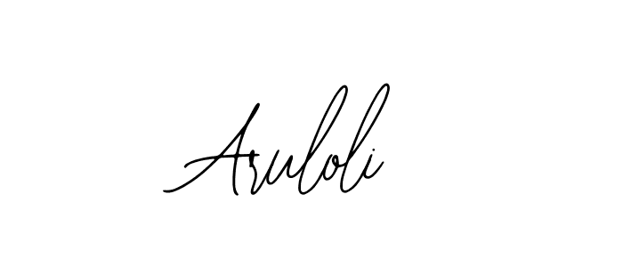 How to Draw Aruloli signature style? Bearetta-2O07w is a latest design signature styles for name Aruloli. Aruloli signature style 12 images and pictures png